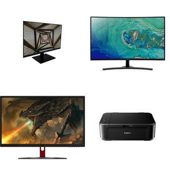 Pallet – 13 Pcs – Monitors, All-In-One – Open Box Customer Returns – ACER, Canon, Philips, MSI