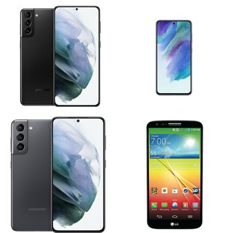 Pallet – 715 Pcs – Phones – Customer Returns (Plug and Play Tested) – Samsung, Motorola, TCL, OnePlus