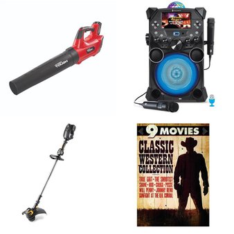 Pallet – 20 Pcs – Leaf Blowers & Vaccums, Powered – Customer Returns – Hyper Tough, Singing Machine