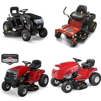 CLEARANCE! 10 Pcs – Riding Lawn Mowers – Tested NOT WORKING – Murray, Snapper