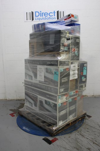 Pallet – 25 Pcs – Speakers – Tested NOT WORKING – Samsung, LG, Onn, VIZIO