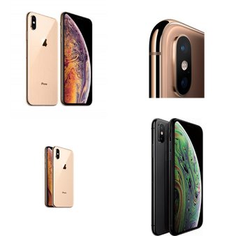 10 Pcs – Apple iPhone Xs – Refurbished (GRADE A – Unlocked) – Models: MT8W2LL/A, MT962LL/A, MT992LL/A, MT9A2LL/A