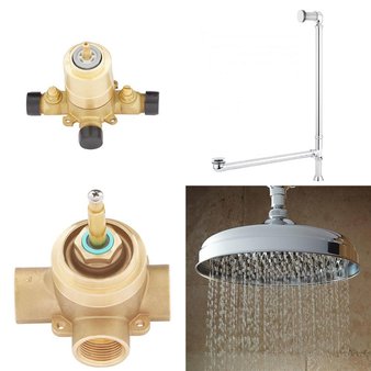 Flash Sale! Pallet – 128 Pcs – Hardware, Unsorted, Kitchen & Bath Fixtures, Bath – Open Box Like New – Signature Hardware