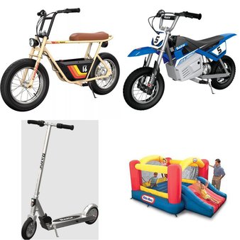 Pallet – 13 Pcs – Powered, Optics / Binoculars, Not Powered, Outdoor Play – Customer Returns – Razor, National Geographic, Little Tikes, Jetson