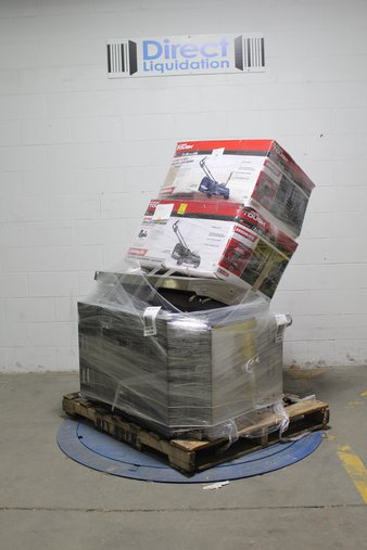 3 Pallets – 30 Pcs – Camping & Hiking, Mowers, Trimmers & Edgers – Untested Customer Returns – Walmart