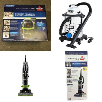 CLEARANCE! Pallet – 10 Pcs – Vacuums – Overstock – Bissell