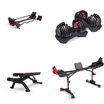 Pallet – 5 Pcs – Exercise & Fitness – Customer Returns – Bowflex