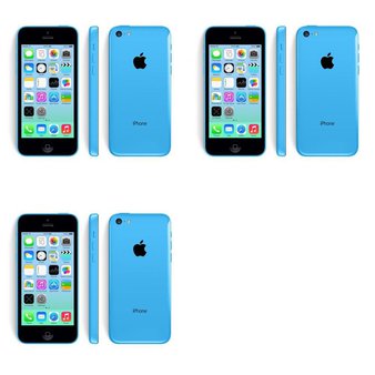 7 Pcs – Brand New Apple iPhone 5C (Unlocked) – Models: MGF22LL/A, MGFP2LL/A, MGFJ2LL/A – Smartphones