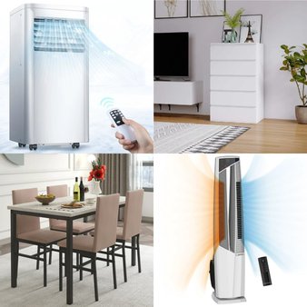 Pallet – 16 Pcs – Unsorted, Luggage, Air Conditioners, Dining Room & Kitchen – Customer Returns – Zimtown, SEGMART, AGLUCKY, GIKPAL