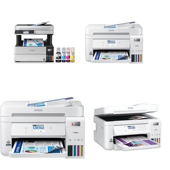Pallet – 24 Pcs – All-In-One, Security & Surveillance, Inkjet, Networking – Customer Returns – EPSON, SimpliSafe, HP, Netgear