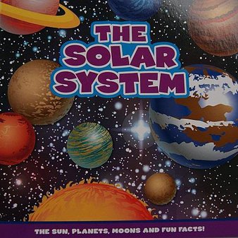 32 Pcs – Flying Frog The Solar System Book: The Sun, Planets, Moons, and Fun Facts (Paperback) – Like New, New – Retail Ready