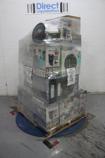Pallet – 47 Pcs – Vacuums, Powered – Tested NOT WORKING – Shark, iRobot, Jetson, SharkNinja