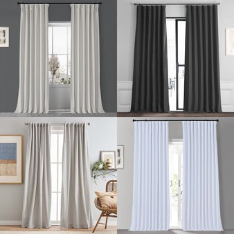 Pallet – 212 Pcs – Decor, Curtains & Window Coverings – Mixed Conditions – Private Label Home Goods, Fieldcrest, Sun Zero, No. 918