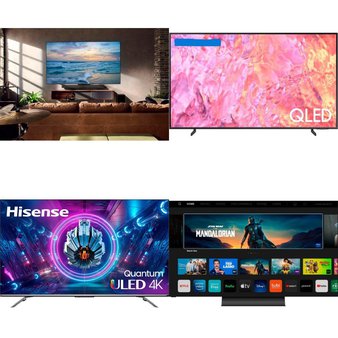 6 Pallets – 37 Pcs – LED/LCD TVs – Refurbished (GRADE A, GRADE B) – VIZIO, TCL, Samsung, LG
