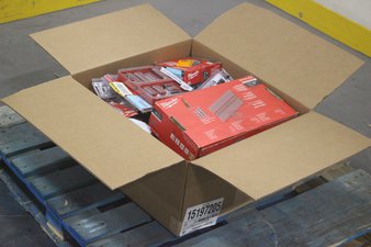 3 Parcel Boxes – 421 Pcs – Tool Accessories, Power Tools – Conditionally Assessed Milwaukee Tools Returns (Conditions in Manifest)