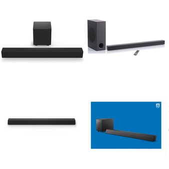 Pallet – 28 Pcs – Speakers – Customer Returns – onn., Philips, VIZIO