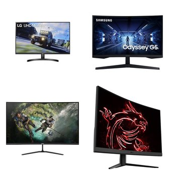 Pallet – 26 Pcs – Monitors – Damaged / Missing Parts / Tested NOT WORKING – MSI, LG, Samsung, ACER