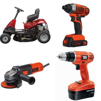 CLEARANCE! 50 Pcs – Power Tools, Mowers, Bar Refrigerators & Water Coolers, Power – Customer Returns – BLACK & DECKER, Murray, YAMAHA, Primo