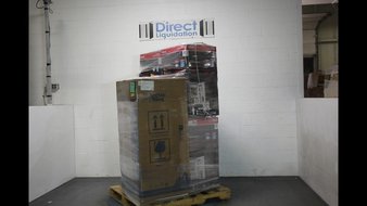 6 Pallets – 34 Pcs – Bar Refrigerators & Water Coolers, Pressure Washers, Refrigerators – Untested Customer Returns – Walmart