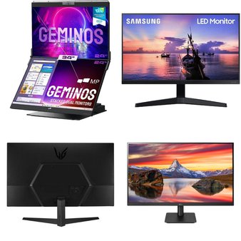 Pallet – 23 Pcs – Monitors, Unsorted – Customer Returns – Samsung, LG, MSI, Onn