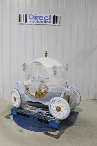 Pallet – Dynacraft 8805-78 Disney 24V Disney Princess Cinderella Carriage – Customer Returns