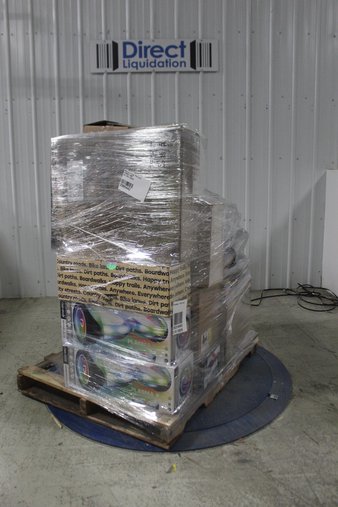 12 Pallets – 290 Pcs – Powered, Vehicles, Trains & RC, Boardgames, Puzzles & Building Blocks, Vehicles – Untested Customer Returns – Walmart