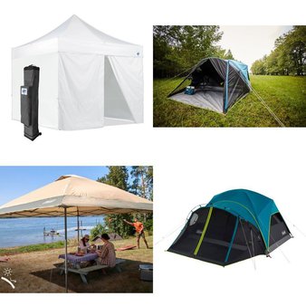 Pallet – 16 Pcs – Camping & Hiking, Patio – Customer Returns – Ozark Trail, Coleman, Ozark, Lifetime