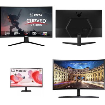 3 Pallets – 125 Pcs – Monitors – Untested Customer Returns