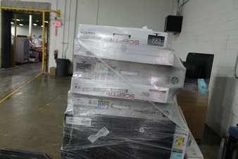 Pallet – 29 Pcs – Computer Monitors – Customer Returns – HP, Onn