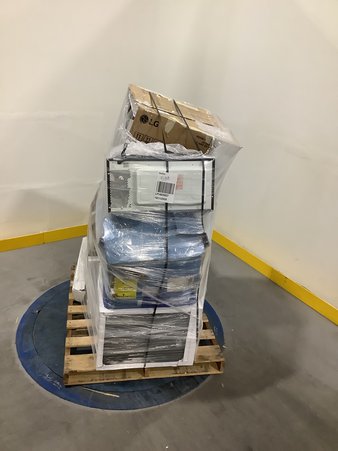 3 Pallets – 21 Pcs – Air Conditioners, Humidifiers / De-Humidifiers – Damaged / Missing Parts / Tested NOT WORKING – LG, Keystone, WHIRLPOOL, Honeywell