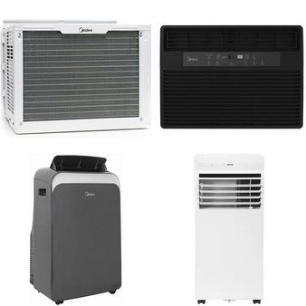 Pallet – 10 Pcs – Air Conditioners, Refrigerators, Freezers, Humidifiers / De-Humidifiers – Overstock – Midea, Galanz