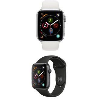 5 Pcs – Generation 4 Apple Watch – 44MM – GPS – Refurbished (GRADE A) – Models: MU6A2LL/A, 3E068LL/A