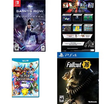 27 Pcs – Video Games – Open Box Like New, Used, New, Like New – NINTENDO, Activision, THQ, Sony