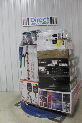 Pallet – 26 Pcs – Monitors, Portable Speakers – Tested NOT WORKING – MSI, Ion, Blaupunkt, ZOSI
