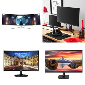 Pallet – 14 Pcs – Monitors – Customer Returns – Onn, ACER, onn., Samsung