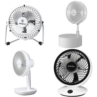 Pallet – 180 Pcs – Fans, Accessories – Customer Returns – WESTINGHOUSE, Filtrete, Mr.Electroben, Honeywell
