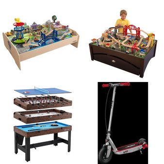 Pallet – 17 Pcs – Powered, Vehicles, Trains & RC, Game Room – Customer Returns – Razor, Razor Power Core, KidKraft, New Bright