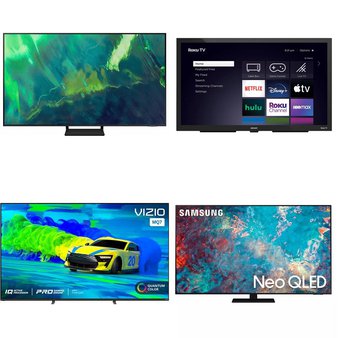 64 Pcs – LED/LCD TVs – Refurbished (GRADE A, GRADE B) – Samsung, VIZIO, LG, Sony