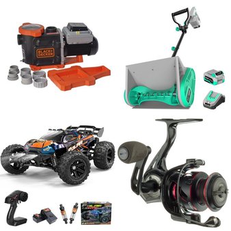 Pallet – 37 Pcs – Unsorted, Mattresses, Camping & Hiking, Hedge Clippers & Chainsaws – Customer Returns – EnerPlex, Idoo, King Koil, Stanley