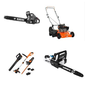 Pallet – 11 Pcs – Trimmers & Edgers, Hedge Clippers & Chainsaws, Other, Mowers – Customer Returns – Hart, Worx, Ozark Trail, YardMax