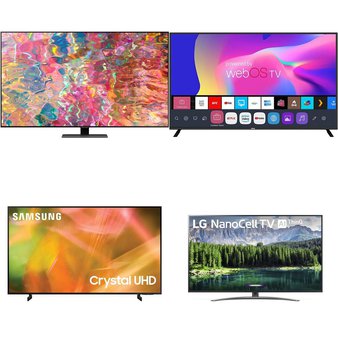 Half a Truckload – 12 Pallets – 119 Pcs – TVs – Tested Not Working (Cracked Display) – onn., RCA, Samsung, TCL