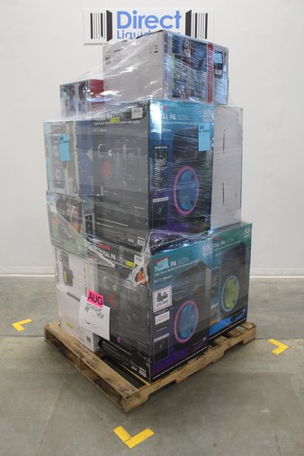 Pallet – 13 Pcs – Speakers – Customer Returns – Ion, Altec Lansing