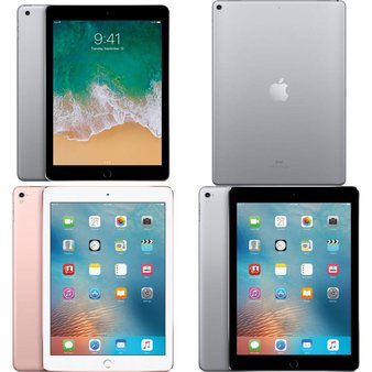 13 Pcs – Apple iPads – Refurbished (GRADE C) – Models: 3C668LL/A, 3A857LL/A, 3A781LL/A, 3A553LL/A – Tablets