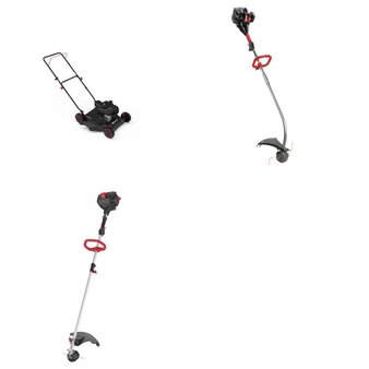 Pallet – 5 Pcs – Mowers, Trimmers & Edgers – Customer Returns – Hyper Tough