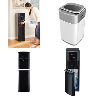 Pallet – 9 Pcs – Bar Refrigerators & Water Coolers, Laundry – Customer Returns – Primo Water, Primo, Great Value, RCA
