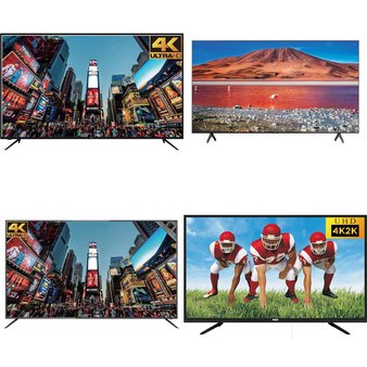 10 Pcs – LED/LCD TVs – Refurbished (GRADE A, GRADE B) – RCA, Samsung, TCL, LG