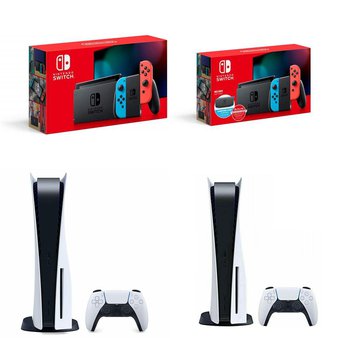 Pallet – 45 Pcs – Video Game Consoles – Salvage – NINTENDO, Sony, Microsoft, HORI