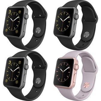 11 Pcs – Apple Watch Gen 1 – Refurbished (GRADE C) – Models: MJ3T2LL/A, MJ2T2LL/A, NJ3T2LL/A, MJ2X2LL/A