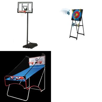 Pallet – 5 Pcs – Outdoor Sports, Game Room – Customer Returns – Lifetime, EastPoint, EastPoint Sports