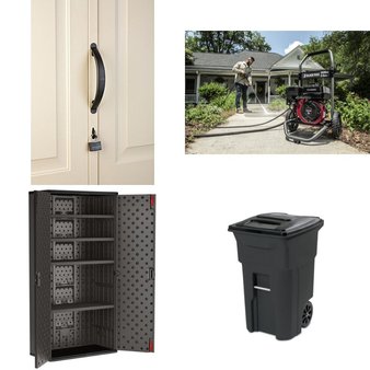 CLEARANCE! Pallet – 5 Pcs – Storage & Organization, Pressure Washers – Overstock – toter, Suncast